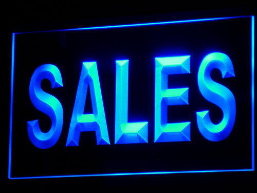 Sales Property Market Display neon Light Sign